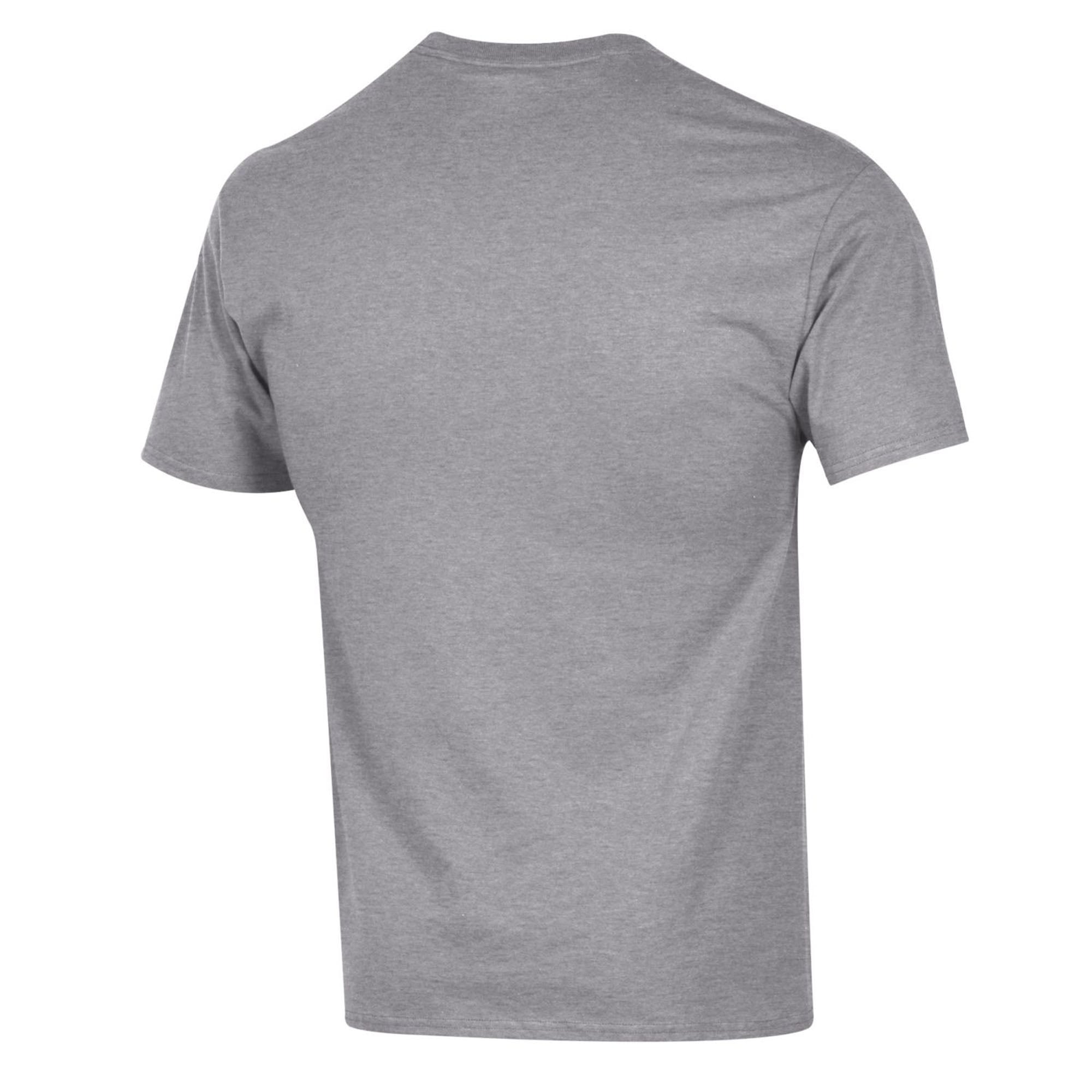 Men's Champion Heather Gray Ole Miss Rebels Arch Over Logo T-Shirt